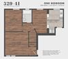 1BR/1BA Style D